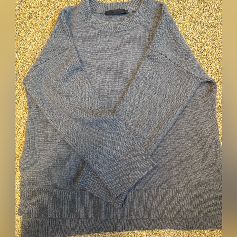 Soft Gray Cashmere Sweater